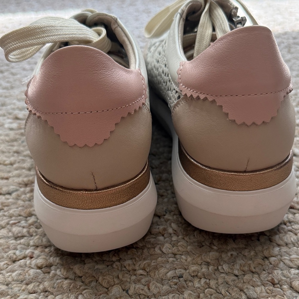 PIKOLINOS Cream and Pink Women's Sneakers - Picture 9 of 16